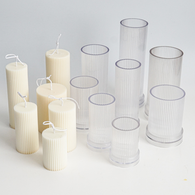 Candle Making Workshop - Nuevo DIY, vela cilíndrica de diente