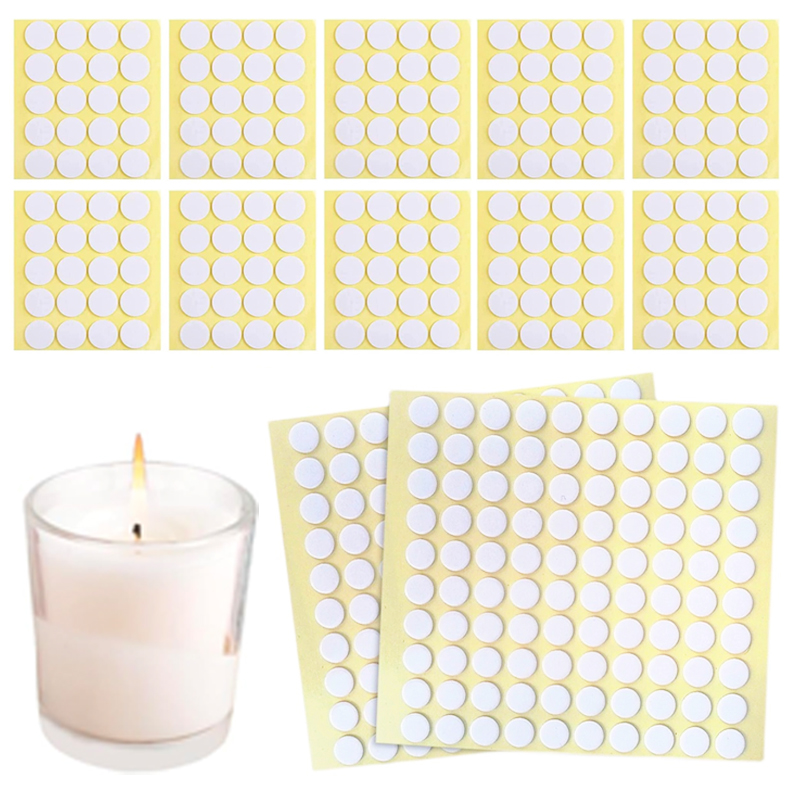 Candle Making Workshop - 400 uds/100 Uds pegatinas de mecha