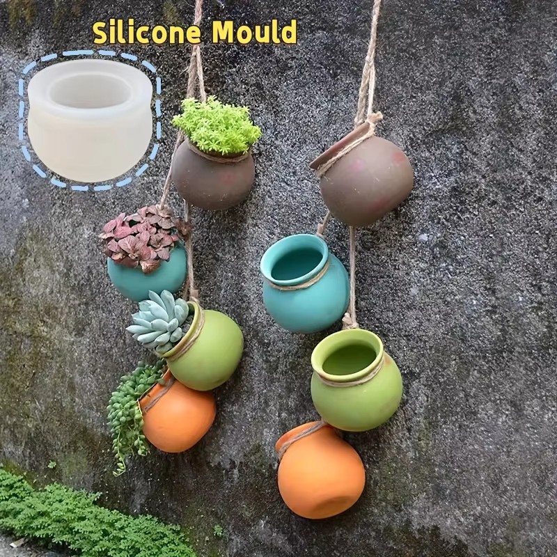Candle Making Pot - Moldes de silicona para macetas, moldes