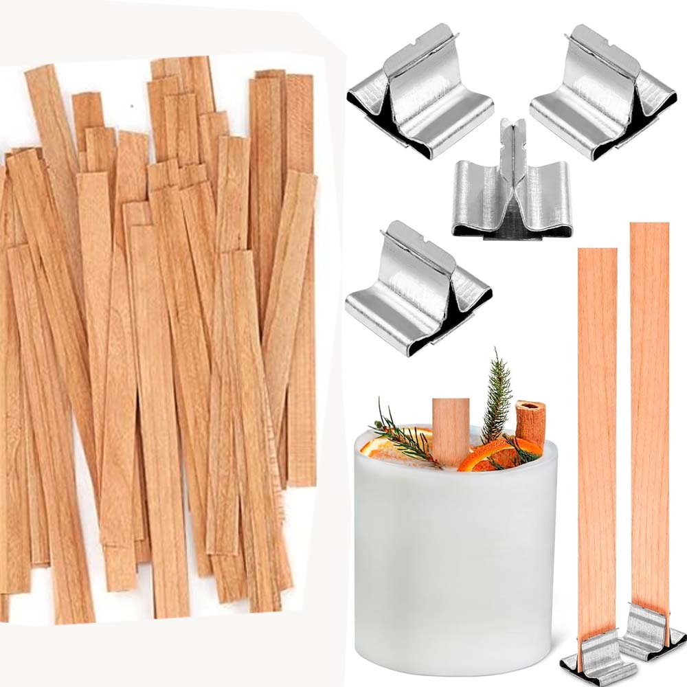 Candle Making Homewood - Mechas de madera para hacer velas,