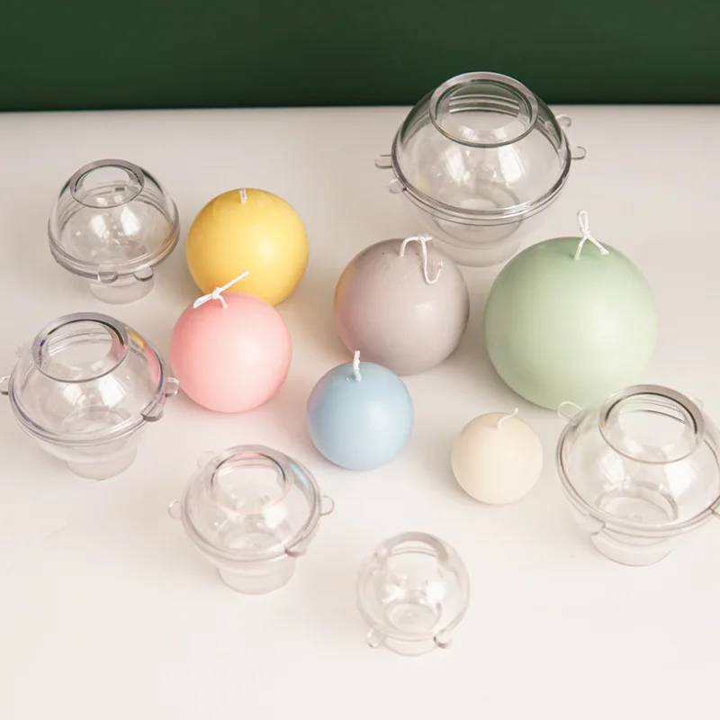 Candle Making Workshop - Molde de plástico para velas esféricas