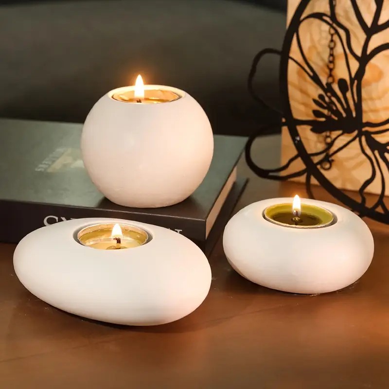Candle Making Pot - Portavelas candelita, molde de silicona de