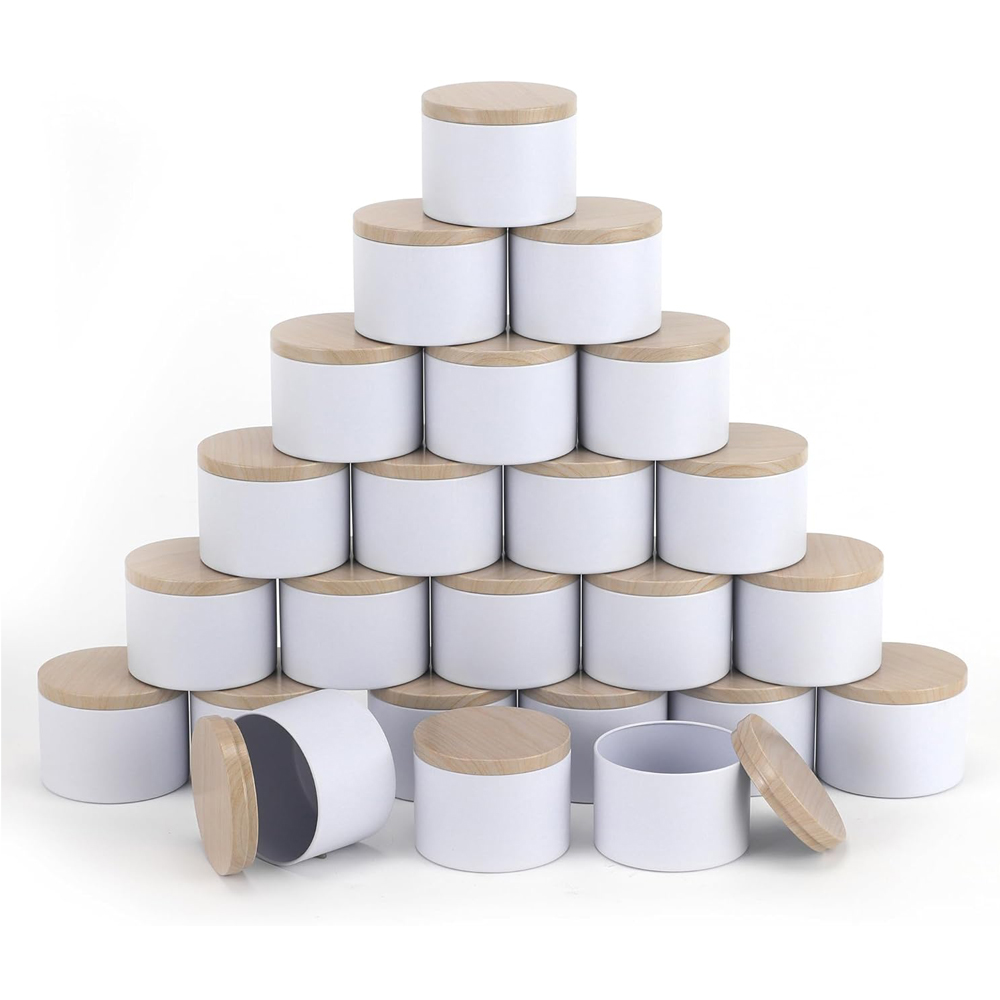 Latas blancas para velas con t - Candle Making Homewood reseña y precio