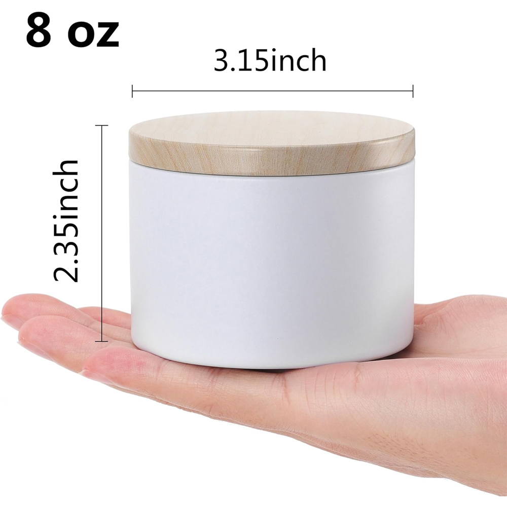 Latas blancas para velas con t - Candle Making Homewood reseña y precio