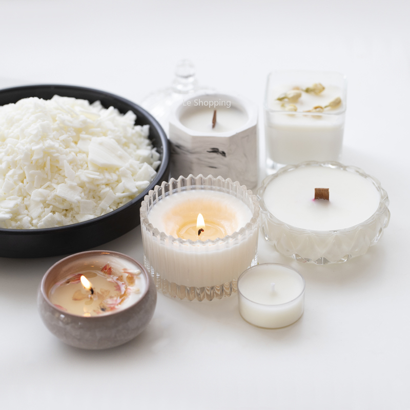 Cera de soja Natural pura para - Candle Making Material reseña y precio
