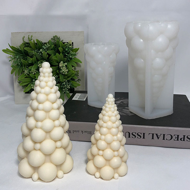 Molde de silicona de árbol de  - Candle Making Workshop reseña y precio