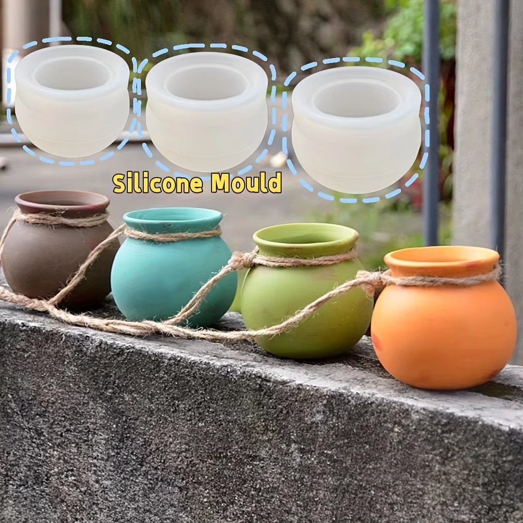 Moldes de silicona para maceta - Candle Making Pot reseña y precio
