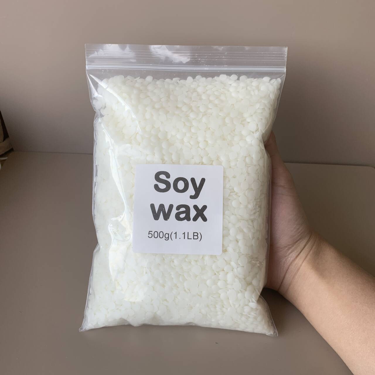 50g-1000g 100% cera de soja na - Candle Making Material reseña y precio