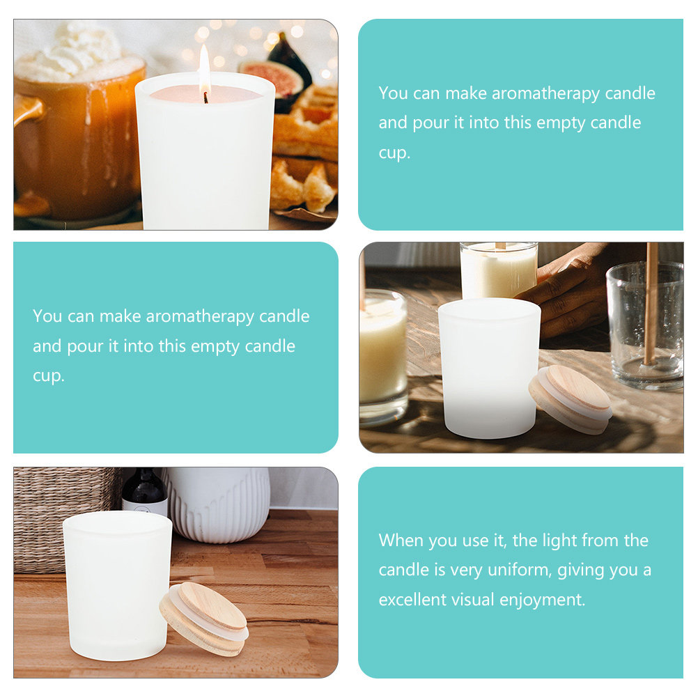 Frascos de vidrio vacíos, reci - Candle Making Homewood reseña y precio