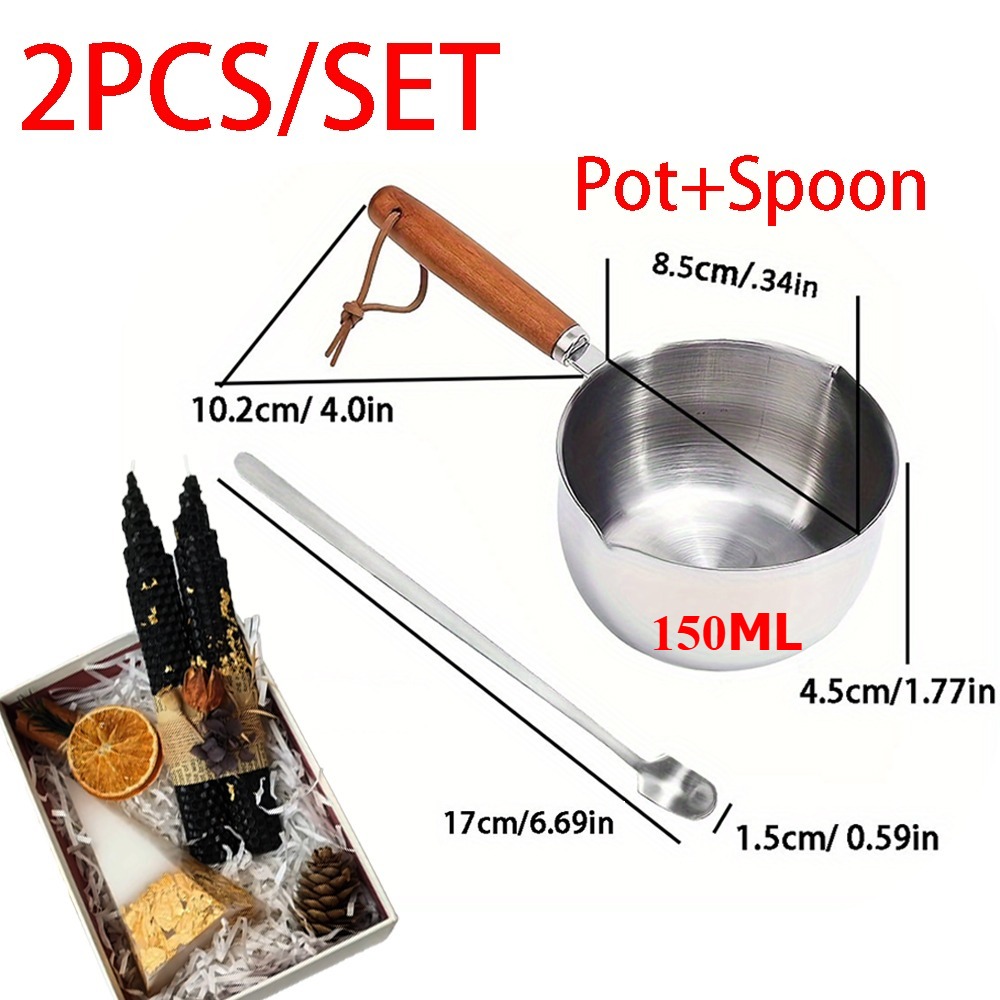2 piezas/set: Olla para derret - Candle Making Pot reseña y precio