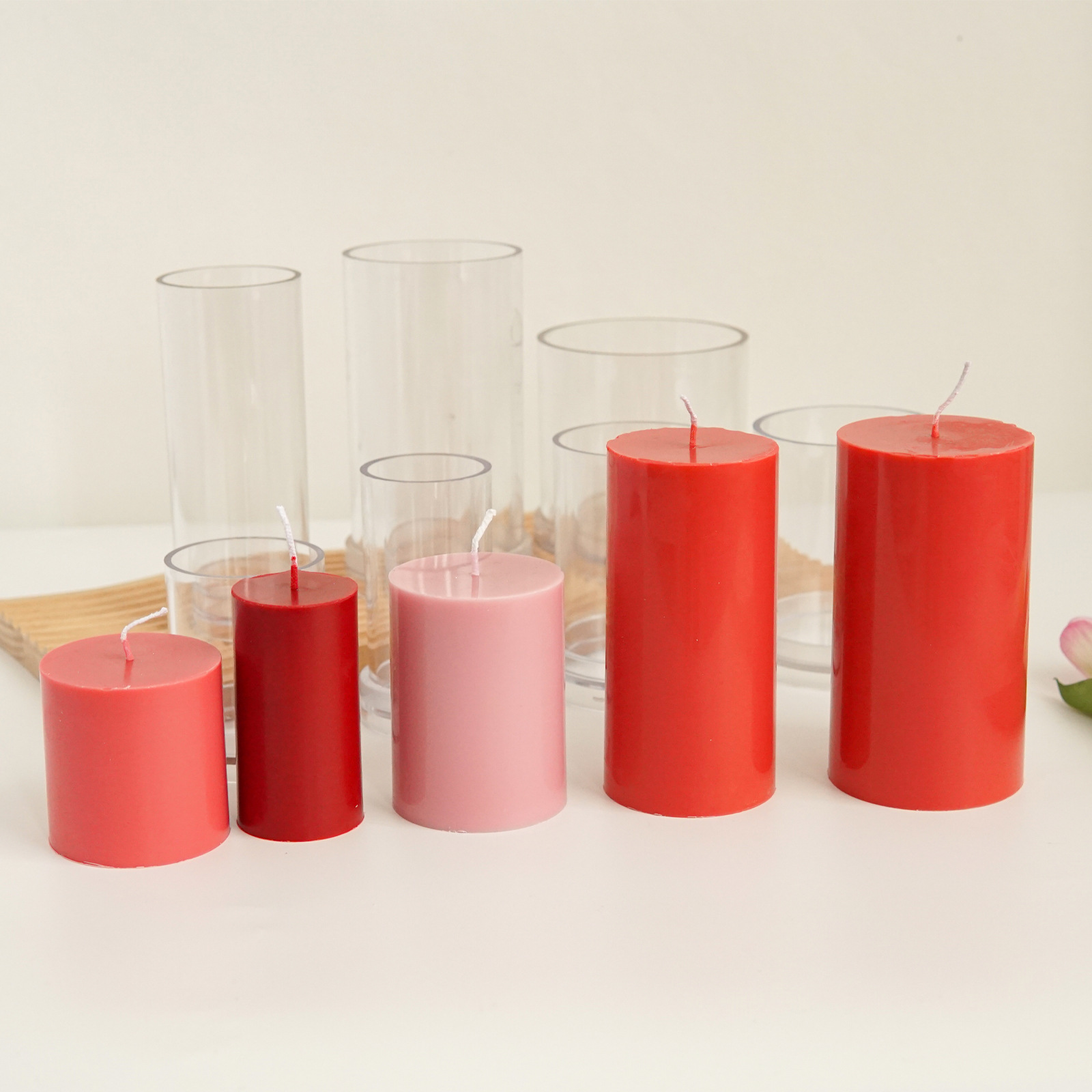 Varios moldes cilíndricos 3D p - Candle Making Workshop reseña y precio