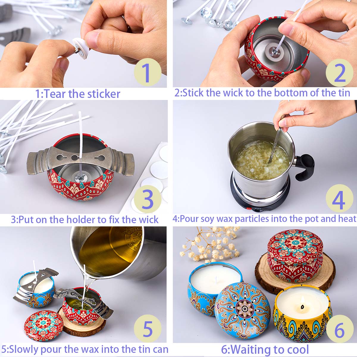 Kit de herramientas para hacer - Candle Making Pot reseña y precio