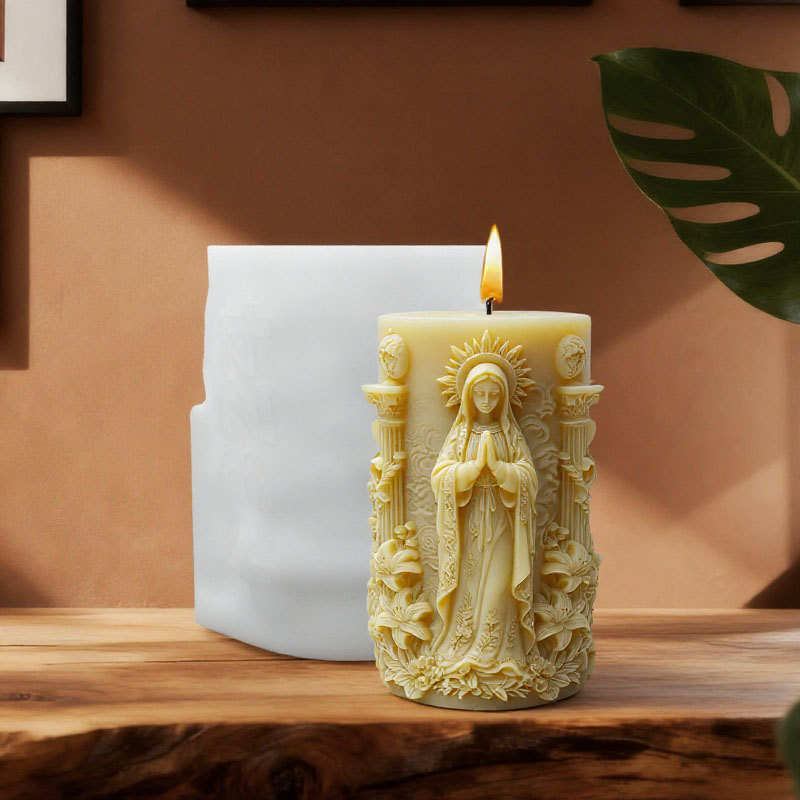 Molde de silicona para velas c - Candle Making Workshop reseña y precio